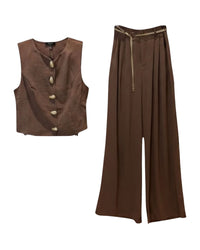 Goldie Wide Leg Pants Set