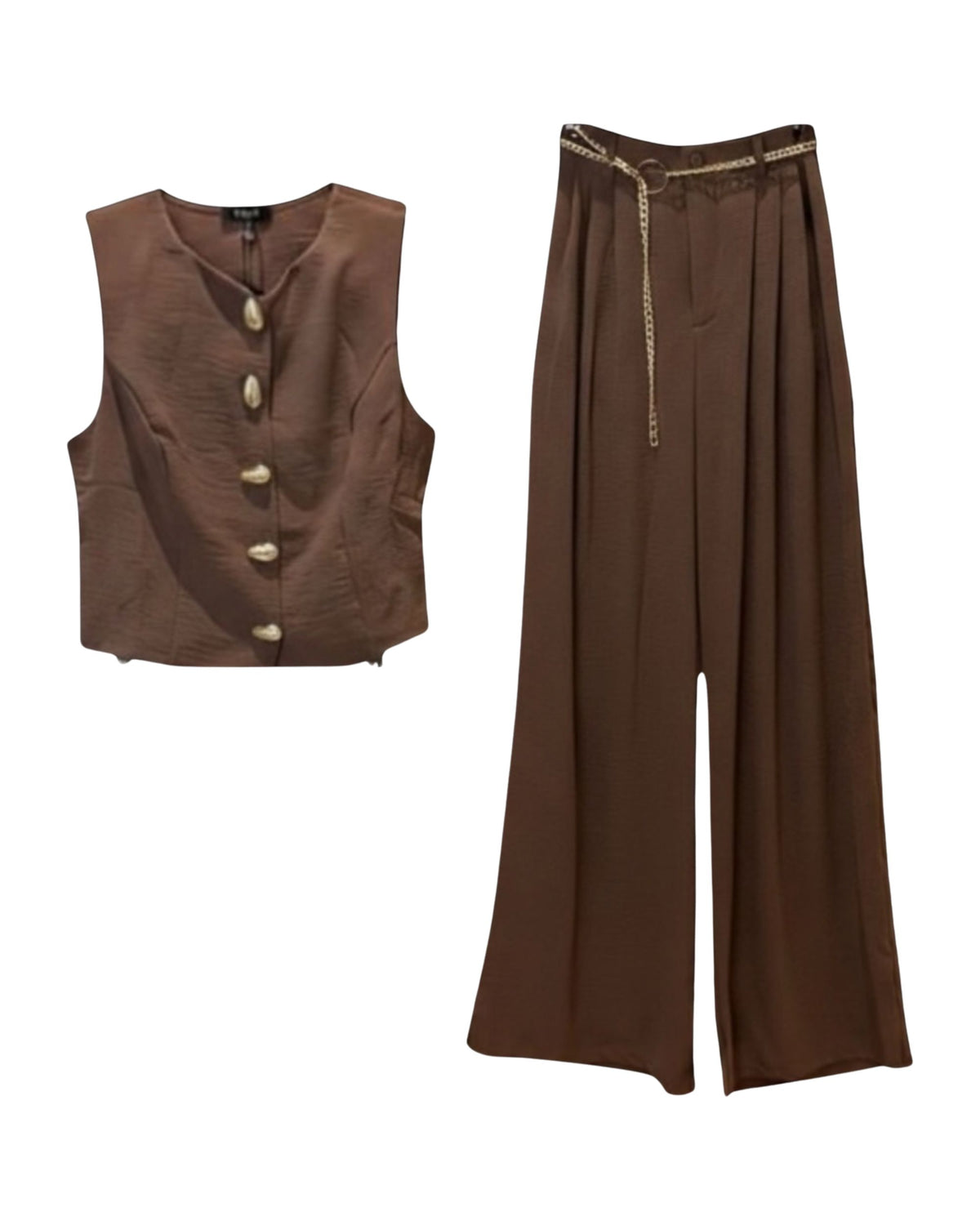 Goldie Wide Leg Pants Set