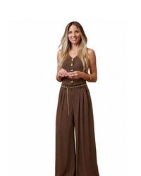 Goldie Wide Leg Pants Set