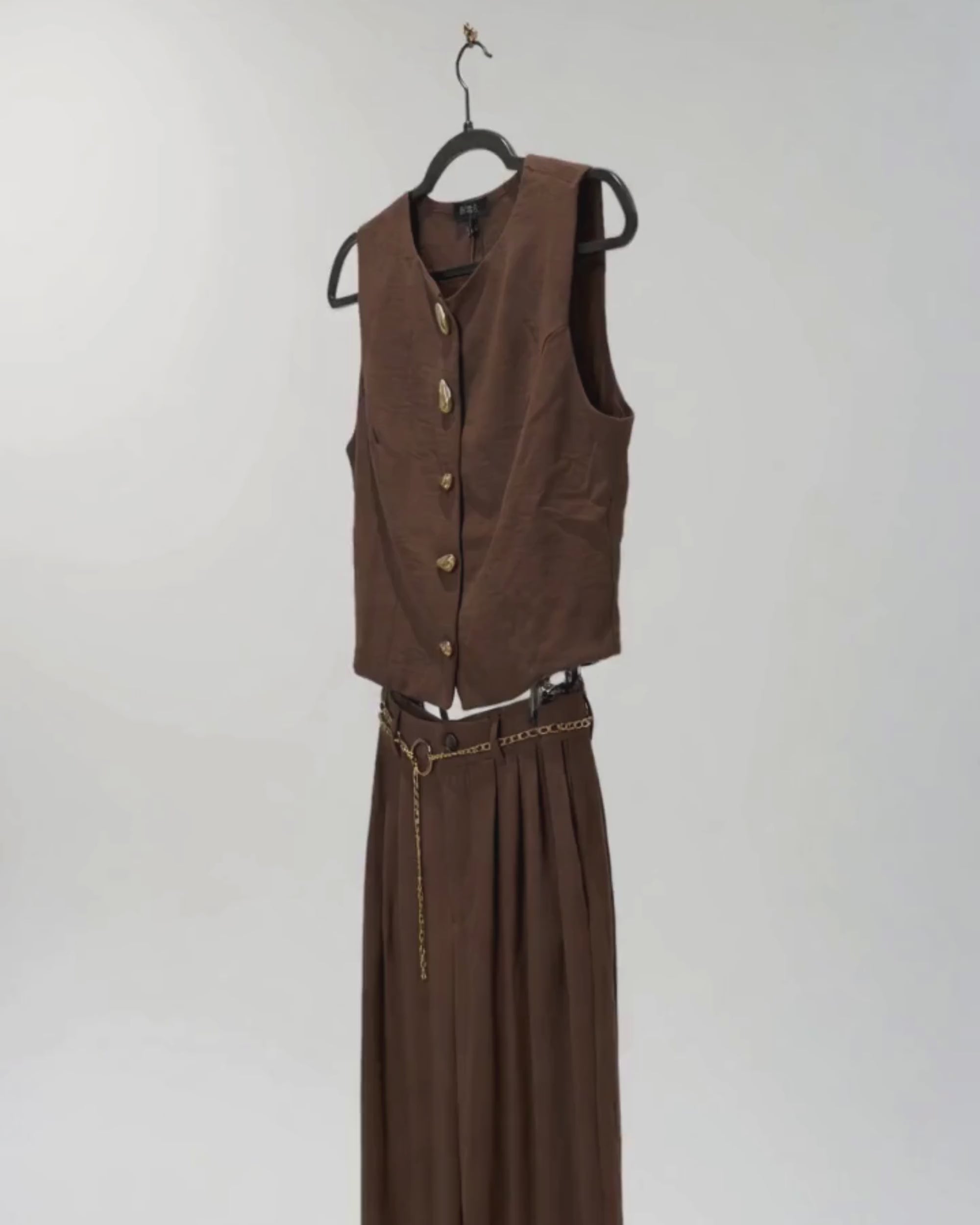 Goldie Wide Leg Pants Set